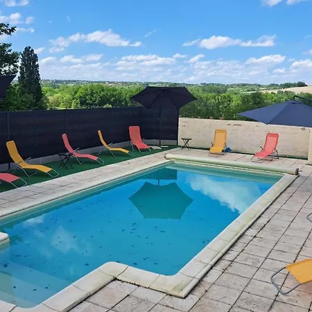 Holiday home A Saint-meard-de-drone Avec Terrasse Et Piscine Partagee - Fr-1-616-469